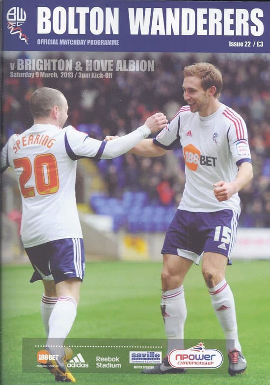 Bolton Wanderers FC v Brighton & Hove Albion FC